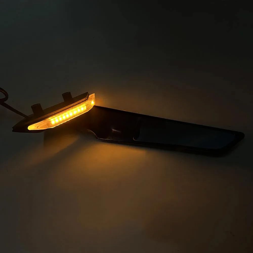 Specchietti retrovisori laterali per moto per BMW S1000RR 2019-2026 con indicatori di direzione a LED