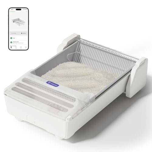 Image of Open-Top Self Cleaning Cat Litter Box (Used - Acceptable)