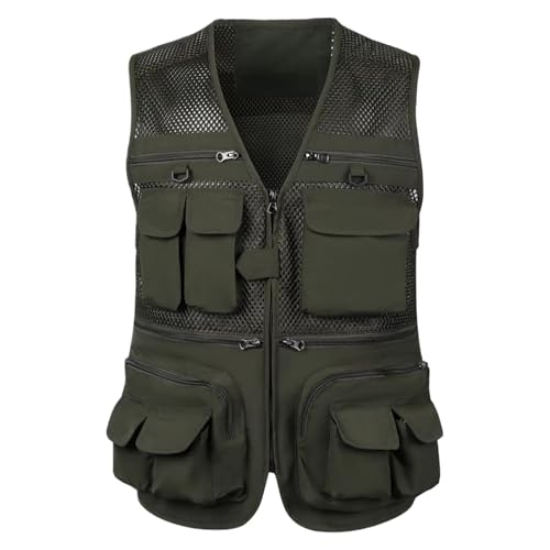 Chaleco de senderismo para hombre ideal para rutas de montaña y fotografía de naturaleza