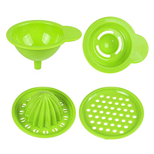 Espremedor multifuncional Maserfaliw para cozinha com triturador manual multifuncional de ovos, copo