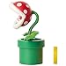 World of Nintendo Super Mario Piranha Plant 4” Articulated Figure with Coin