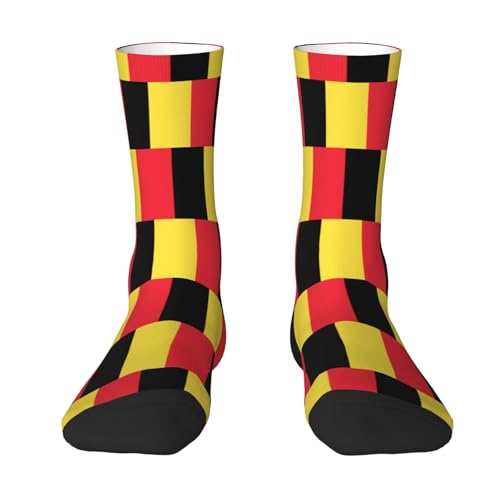 Flag of Belgium Socks For Men Women Gift Wicking Sport Casual Running Socks2
