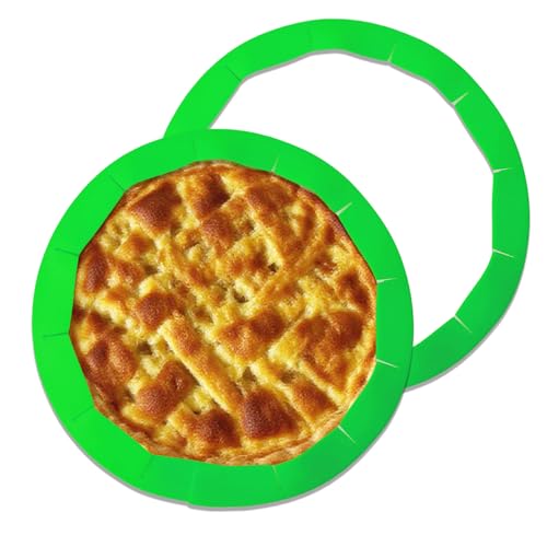 YOUFORZX 2PCS Adjustable Baking Pie Crust...
