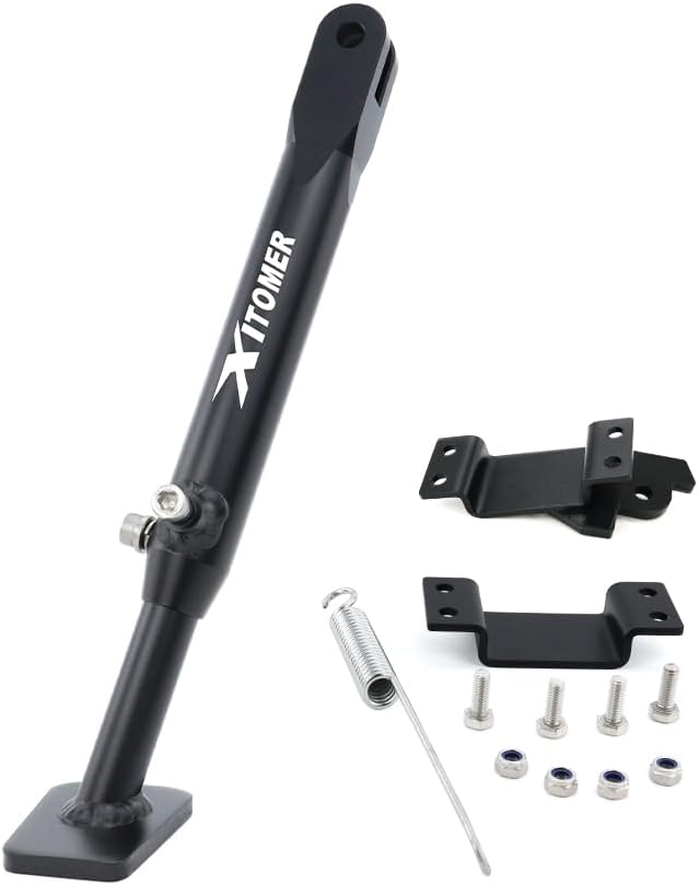 Xitomer Adjustable Kickstand Compatible with YZ85 2002-2025 YZ85, 3 inches Adjustable Motorcycle Side Stand Side Foot Support