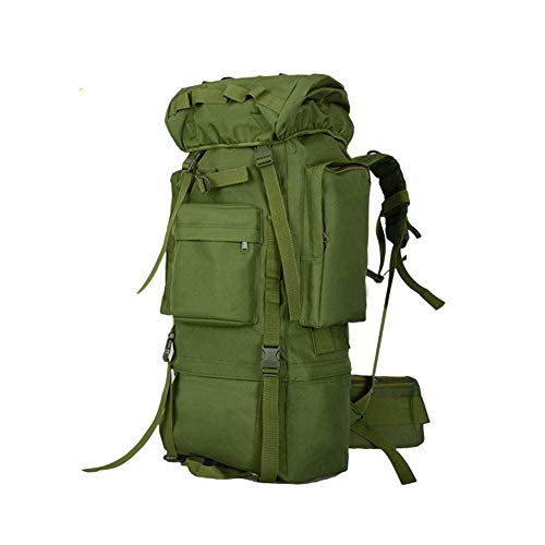 WLP WF Mochila Extra Grande Camping de Montañismo Al Aire Libre Hombres Mujeres Táctica