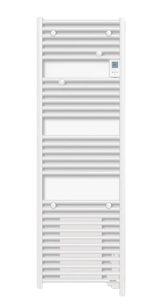 Sèche-serviettes ATLANTIC – Doris digital – 750+1000W – Avec soufflerie – Blanc brillant – 851245