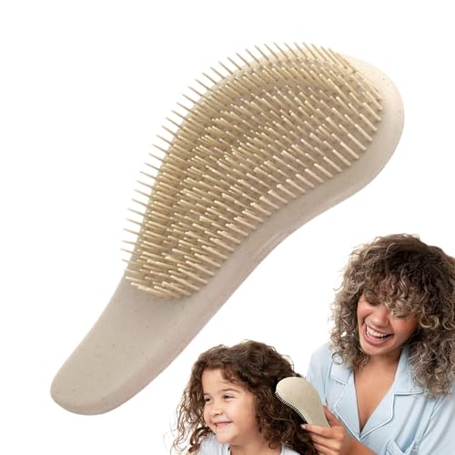 Pennello per capelli, spazzola per capelli da massaggio - spazzola per capelli aggrovigliata per capelli massaggianti capelli - spazzola per capelli ricci, spazzola per capelli ricci, spazzola per