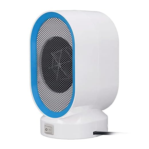Aquecedor de Espaço Aquecedor de Espaço Elétrico Aquecedores Portáteis Ventilador Aquecedor Elétrico de Mesa Aquecedor de Espaço Interno Aquecedor de Espaço 400w (Céu azul)