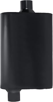 Universal Mufflers Dual Chamber 2" offset inlet ID 2" center outlet ID Performance Automotive Muffler Exhaust FH42041