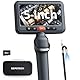 DEPSTECH 210° Gelenk-Endoskop mit Joystick-Steuerung, 5-Zoll-IPS-HD-Bildschirm, ultraflache 6,2 mm Inspektionskamera mit Licht, 1,5 m Flexibler Schwanenhals, IP67-Automobil-Endoskop