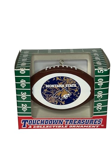 NCAA Montana State Bobcats Mini Replica Football Ornament