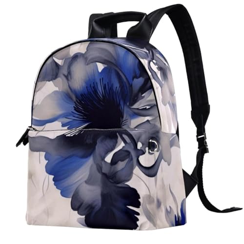 Sac à dos de voyage camouflage bleu compact 14.5" pour cabine