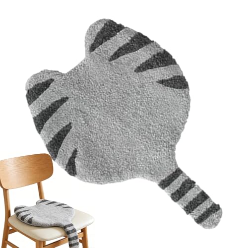 Cojín para silla de cola de gato que elimina la rigidez al sentarte en tu oficina u hogar 2