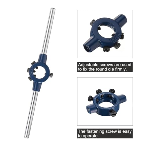 Support de poignée de filetage réglable 20 mm uxcell M3-M4