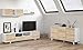 Habitdesign Aparador, Buffet, Salón Comedor 3 Puertas, Modelo Zaiken Plus, Color Blanco...