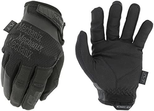Mechanix Specialty 0.5 mm Covert Black Gloves, Large