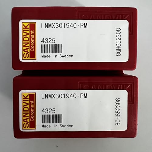 Lames en carbure LNMX301940-PM 4325 pour stopper la casse des outils sur aciers durs