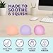 Squishy Stress Balls 3-Pack, Ultra-Soft Memory Gel Fidget Toys for Adults & Teens, High Density Sensory Balls for Anxiety & Stress Relief, Blue