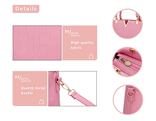 Image of JHVYF Shoulder bags for Women Trendy Crossbody bags Casual Satchels Purse Ladies' Tote Bag