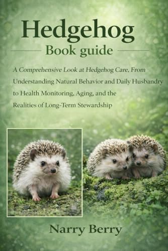 HEDGEHOG BOOK GUIDE: A Comprehensive Look at Hedgehog Care, From Understanding Natural Behavior and Daily Husbandry to Health Mo