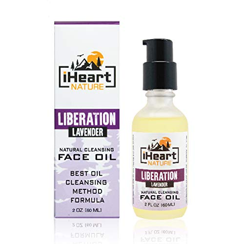 Natural Cleansing Face Oil Anti-Aging Skin Care (Oil Cleanser Method and Makeup Remover) Facial Organic Botanical Elixir (Nourishing Smoothing Moisturizing)