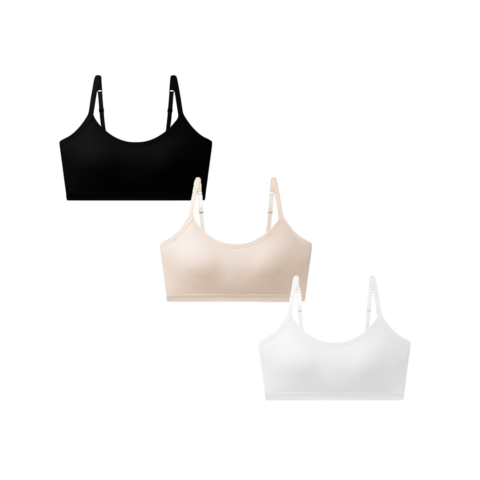 Girls Training Bras for Girls 10-12 8-10 Yoga Padded Sports Teens Bra Tops