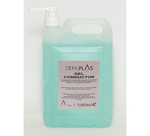 GEL CONDUCTOR DEPILPLAS 5 LITROS GARRAFA(NOVEDAD)
