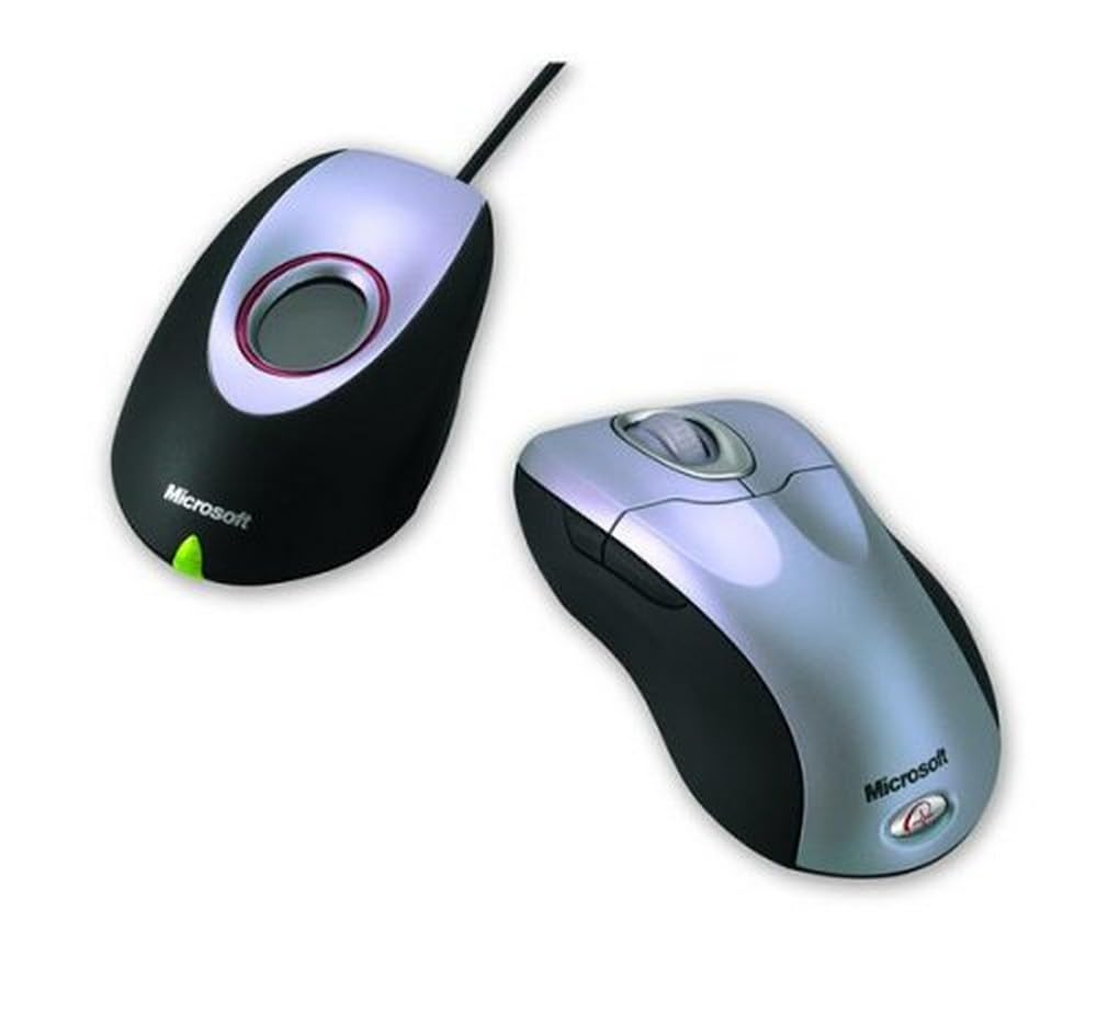 Dvě netradiční optické myši - Microsoft Wireless Intellimouse Explorer