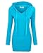 BEPEI Womens Long Sleeve Tunic Hoodies String Sweatshirts with Pockets