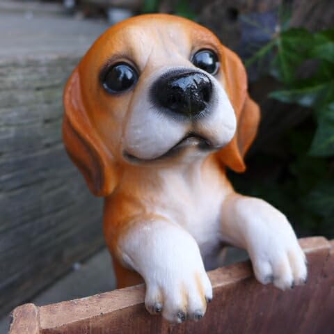 Amazon.co.jp: 犬の置物 ビーグル ハンギングドッグ 6146H いぬ
