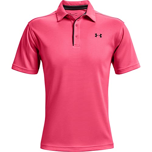 Image of Under Armour Men's Polyester Solid Tech Polo | T-Shirt | 1290140-001