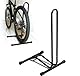 FCOUMY Fahrradständer Boden, freistehend, aufrecht, platzsparend, geeignet für Mountainbike, Rennrad, für Fahrrad mit Raddurchmesser max. 73,5 cm