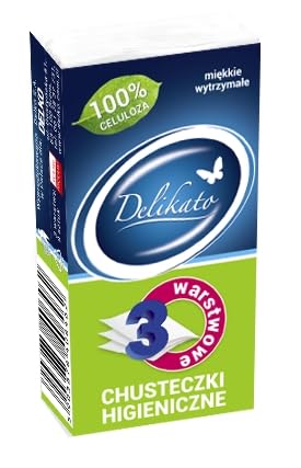 Delikato, Toallitas 9 x 10 3 capas