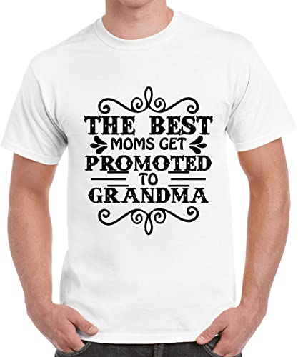 Image of Caseria Men's Cotton Printed T-Shirt -Best Get to Grandma | 100% Cotton | Half Sleeves | Regular Fit | Printed | Round Neck | Graphic T Shirt