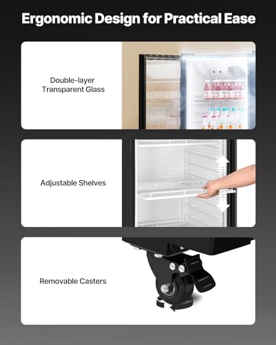 Commercial Sandwich Display Refrigerator