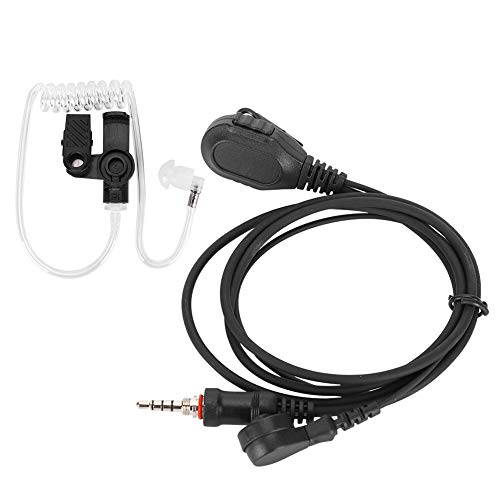 Fone de ouvido com tubo de ar acústico com tubo de ar IP54 à prova d'água para acampamento ao ar li