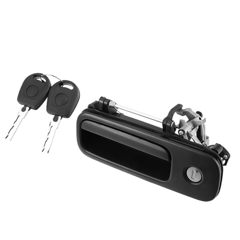 SDKOTREW Rear Tailgate Lock Tailgate Handle Lock+Key for Golf MK3 MK4 Car Rear Door 1J6827565B 1J6827565A