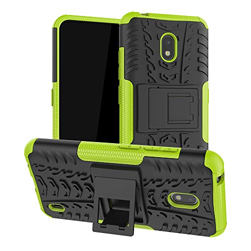 Hülle® Firmness Smartphone Kickstand Case for Nokia 2.2e(Green)