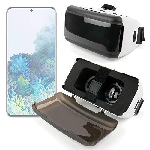 Gafas Realidad Virtual Samsung DURAGADGET Gafas de Realidad Virtual VR Ajustables en Color Negro Compatible con Smartphones Samsung Galaxy S20 5G, Samsung...
