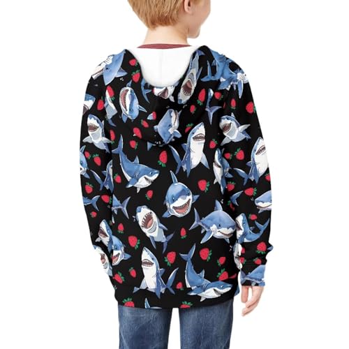 Image of Biyejit Kids Novelty 3D Graphic Printed Hooded Sweatshirt