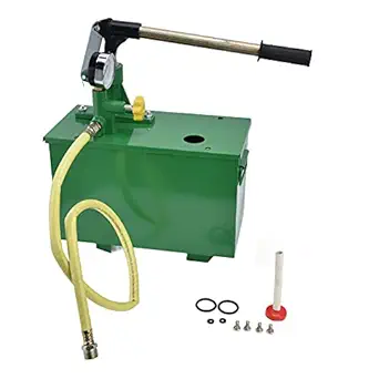 Manual Pressure Tester, 40KG Paint Spraying Iron Test Pump 32ml for Chemical Industry