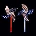 Patriotic Glow Stick Pinwheels, 12 Pieces