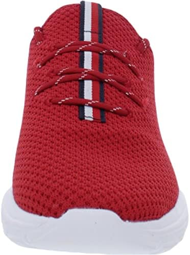 Tommy Hilfiger Women's Noelen Sneaker, Red, 5.5 | Image 2