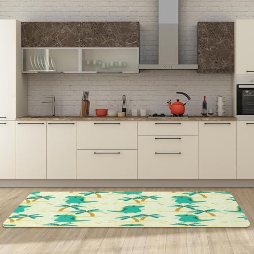 Tapete de cocina de 2 piezas para cuarto de lavado suave 3