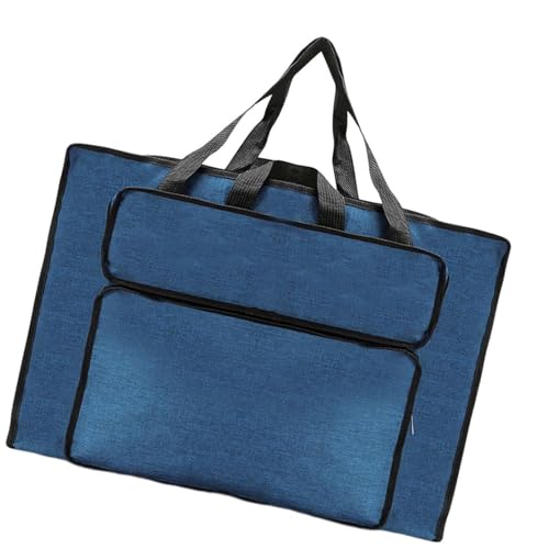 Bolsa de almacenamiento para tablero de dibujo y pintura, carpeta de arte con asa, bolsa de transporte para obras de arte, pósteres, dibujos, lienzos, pintura resistente al agua