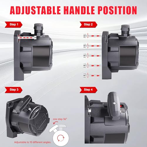 image for OPENROAD 13500 lb Recovery Winch with Synthetic Rope and 2 Wireless Re