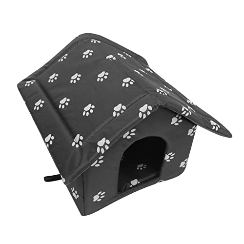 GANAZONO 3 Pecas canil para gatos de rua casa de cachorro casa para cachorros ar livre Casinha de ca