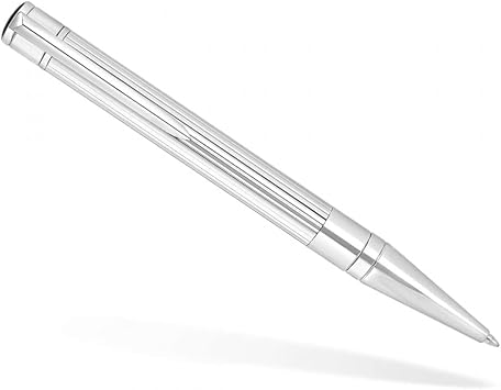 S.T. Dupont 265201 D Initial Ballpoint Pen, Chrome