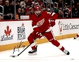 J.T. Compher Signed Detroit Wings 8x10 Photo JSA COA - Autographed NHL Photos
