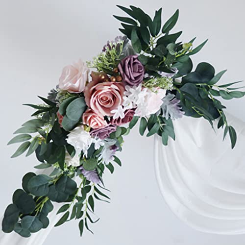 Roses artificielles de simulation kit fleurs d'arc mariage premium